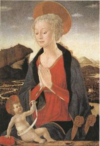 Alessio Baldovinetti The Virgin and Child (mk05) China oil painting art